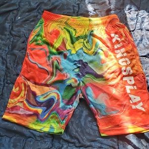 Kingsplay Unisex Tye dye shorts